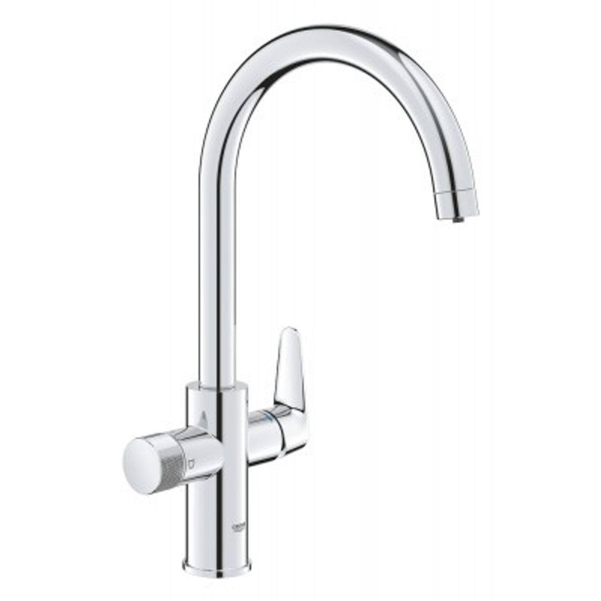 GROHE Blue Pure BauCurve C-Tud - Krom