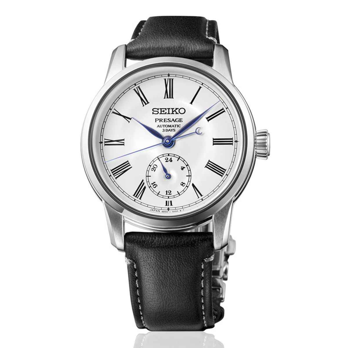 Seiko Presage Automatic Craftsmanship herreur med rem i stål med lys skive - Ø40