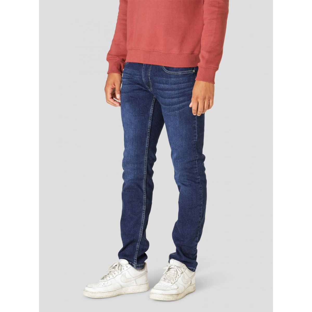 Marcus - FELIX 2160 SUPER STRETCH JEANS - MØRKEBLÅ - Herre - 30/34 - (Regular fit)