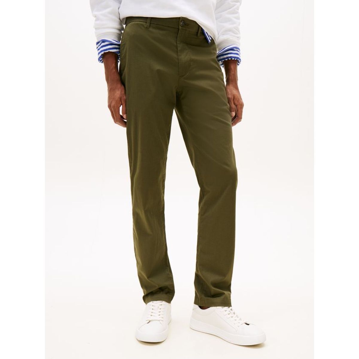 DENTON PRINTED STRUCTURE CHINO