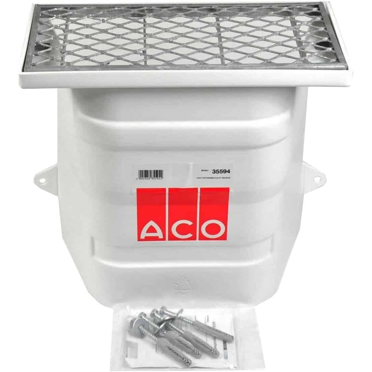 ACO ventilationsskakt med rist