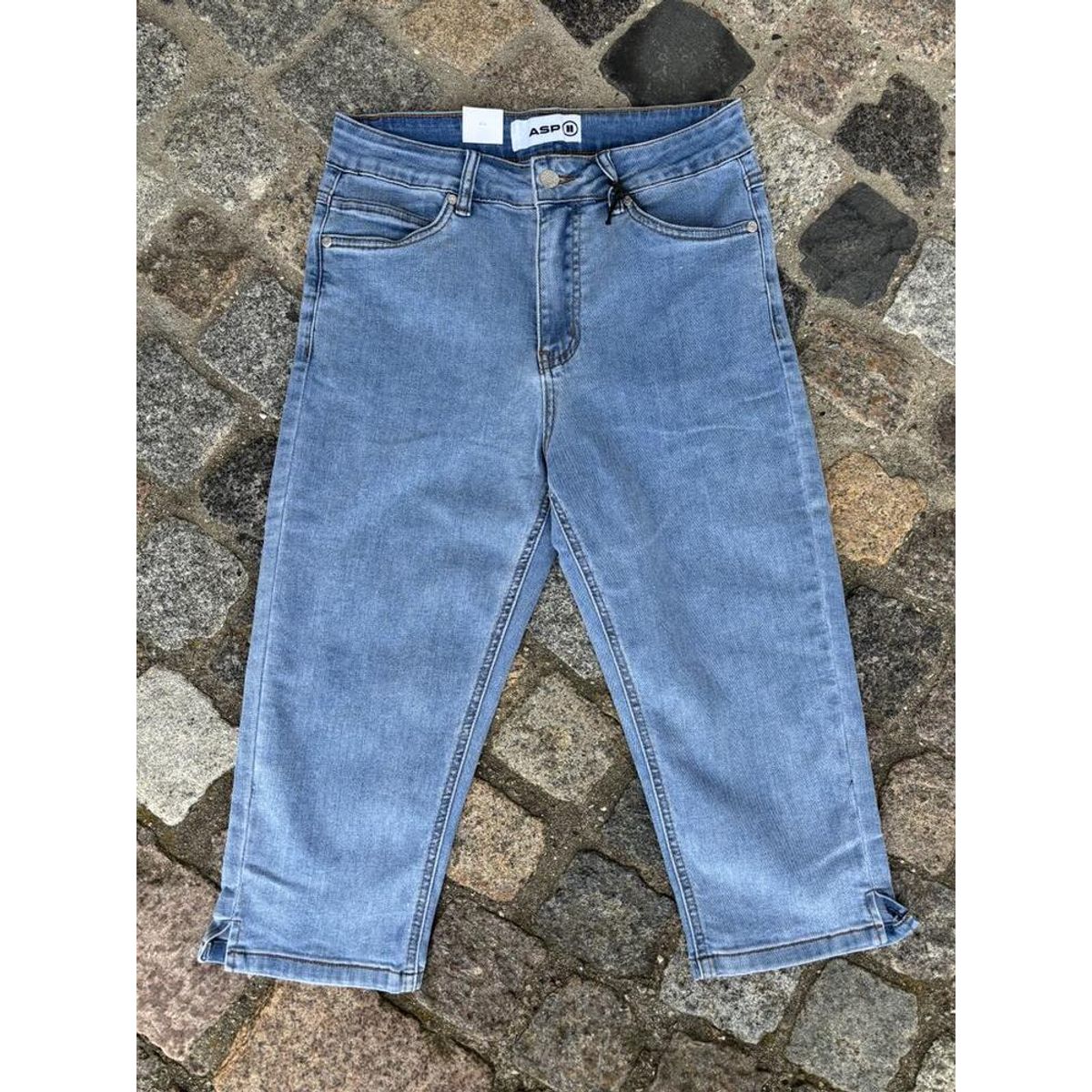 Capri jeans - Net Pirat - Sky Blue - Asp Jeans