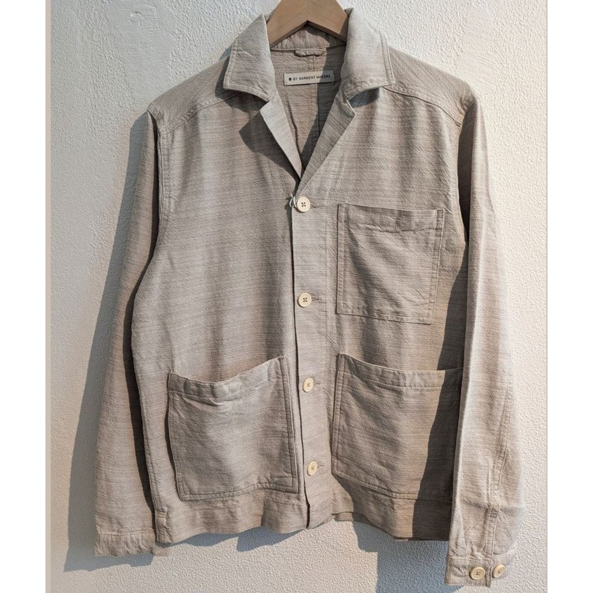Castello Structured Linen Jacket - Ecru / XXL
