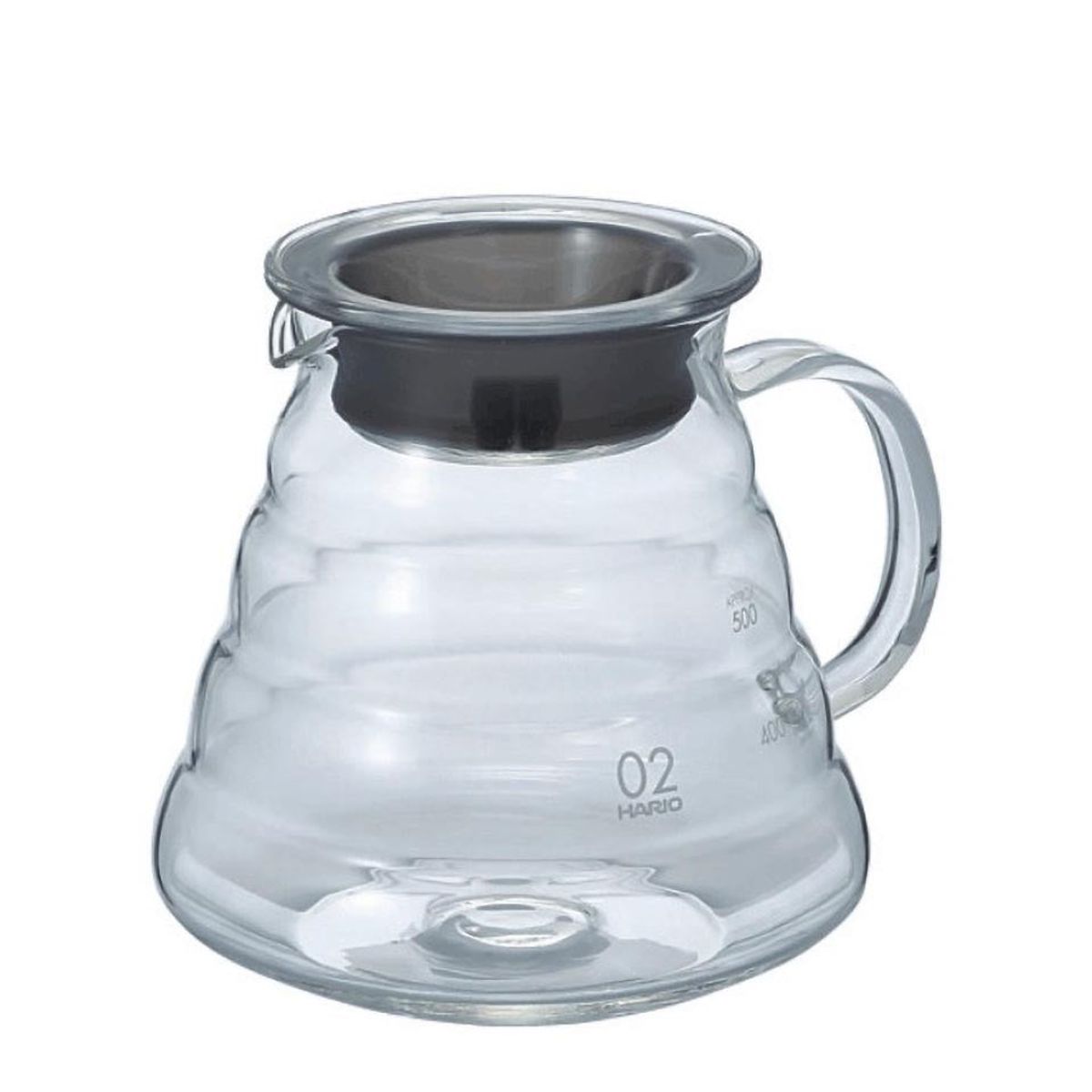 Hario V60 Server 02 600 ml Klar Glas