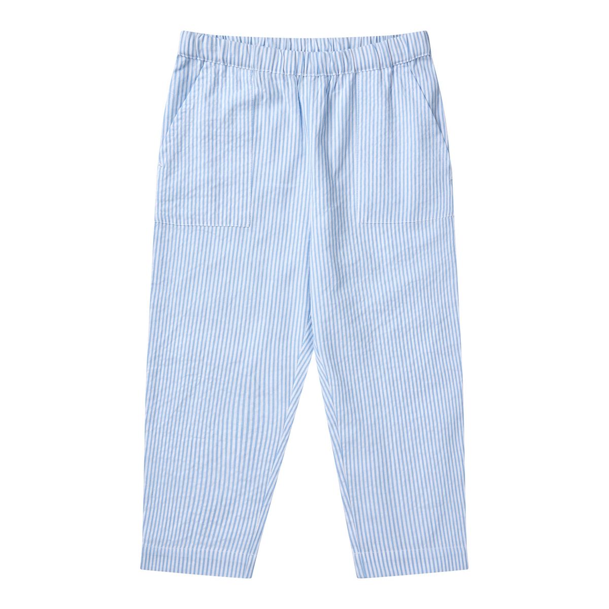 BÆK OG BØLGE BUKS - SKY BLUE W CREAM STRIPE - SKY BLUE W CREAM STRIPE / 152