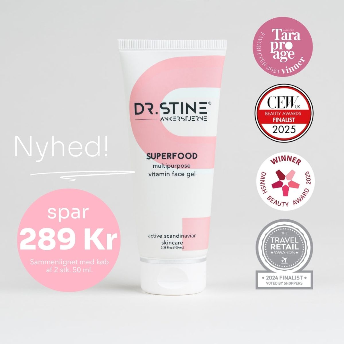 SUPERFOOD multipurpose vitamin face gel 100 ml