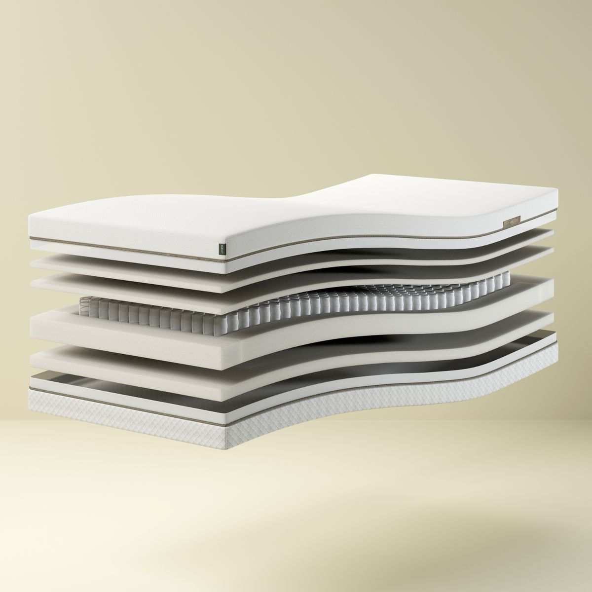 FLEXA BALANCE Springmadras 200x90 cm 200.0 cm x 18.0 cm x 90.0 cm White