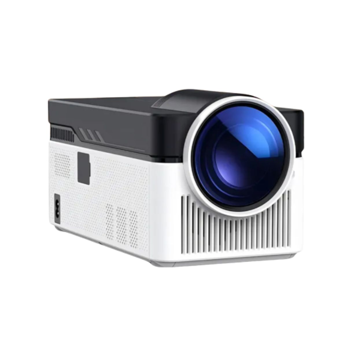 Visual Pro Projektor 1080P Mini Projektor med Apps, Op til 200 Billede & WiFi6