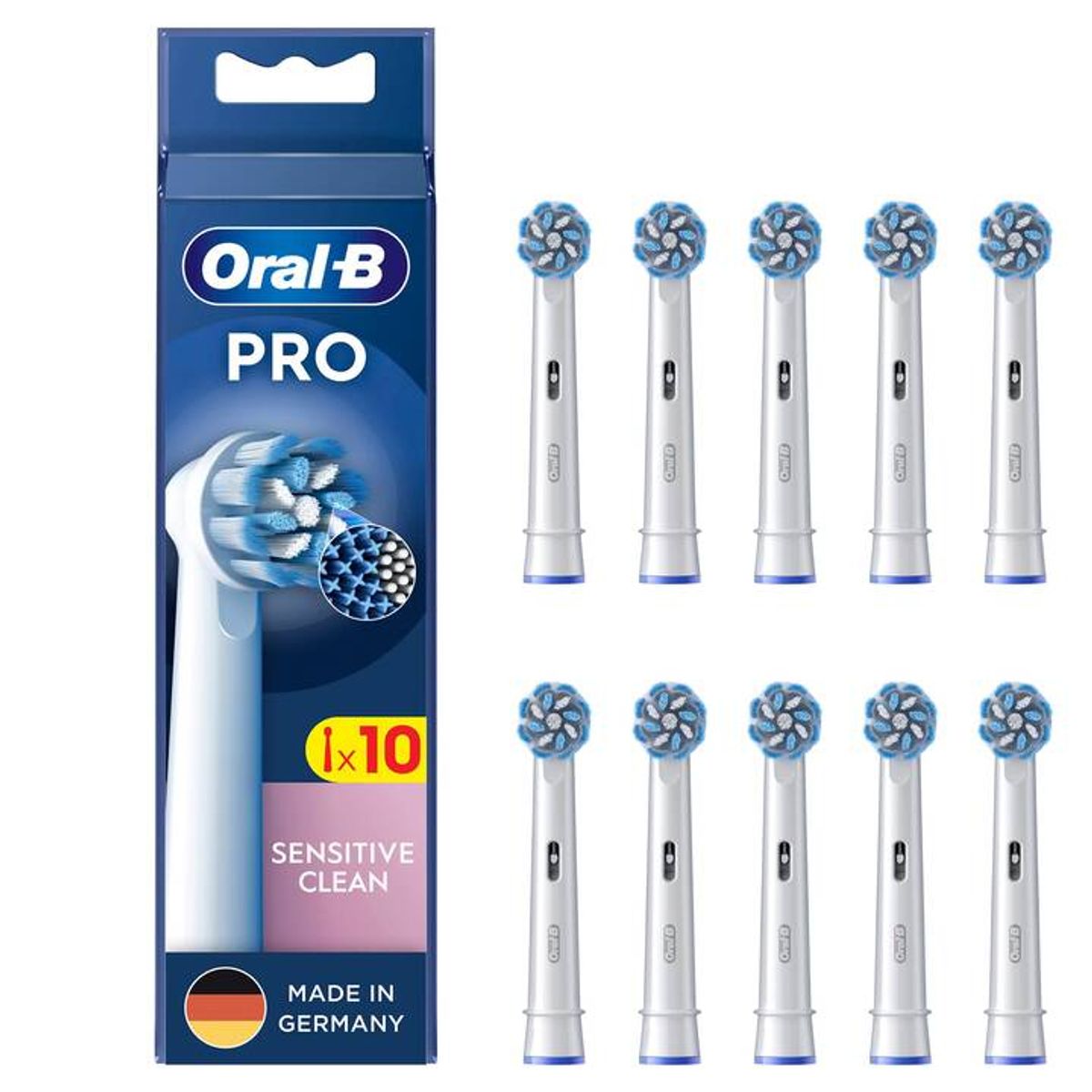 Oral-B Pro Sensitive Clean - 10-pack - Hvid