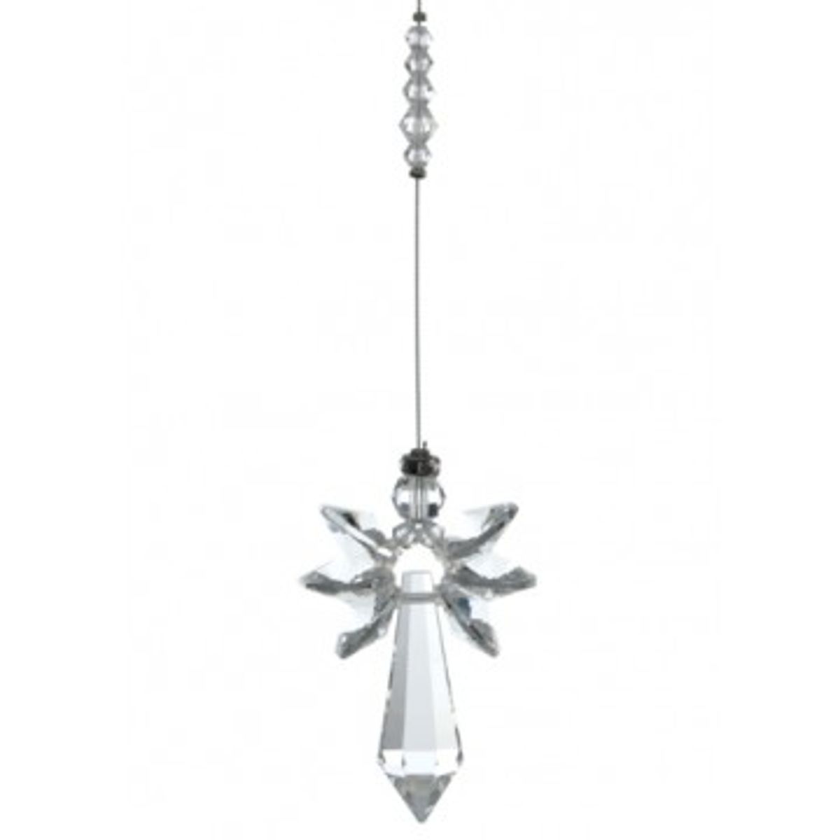 Krystal skytsengel ophæng - Engel i Swarovski krystal - GodKarmaShop