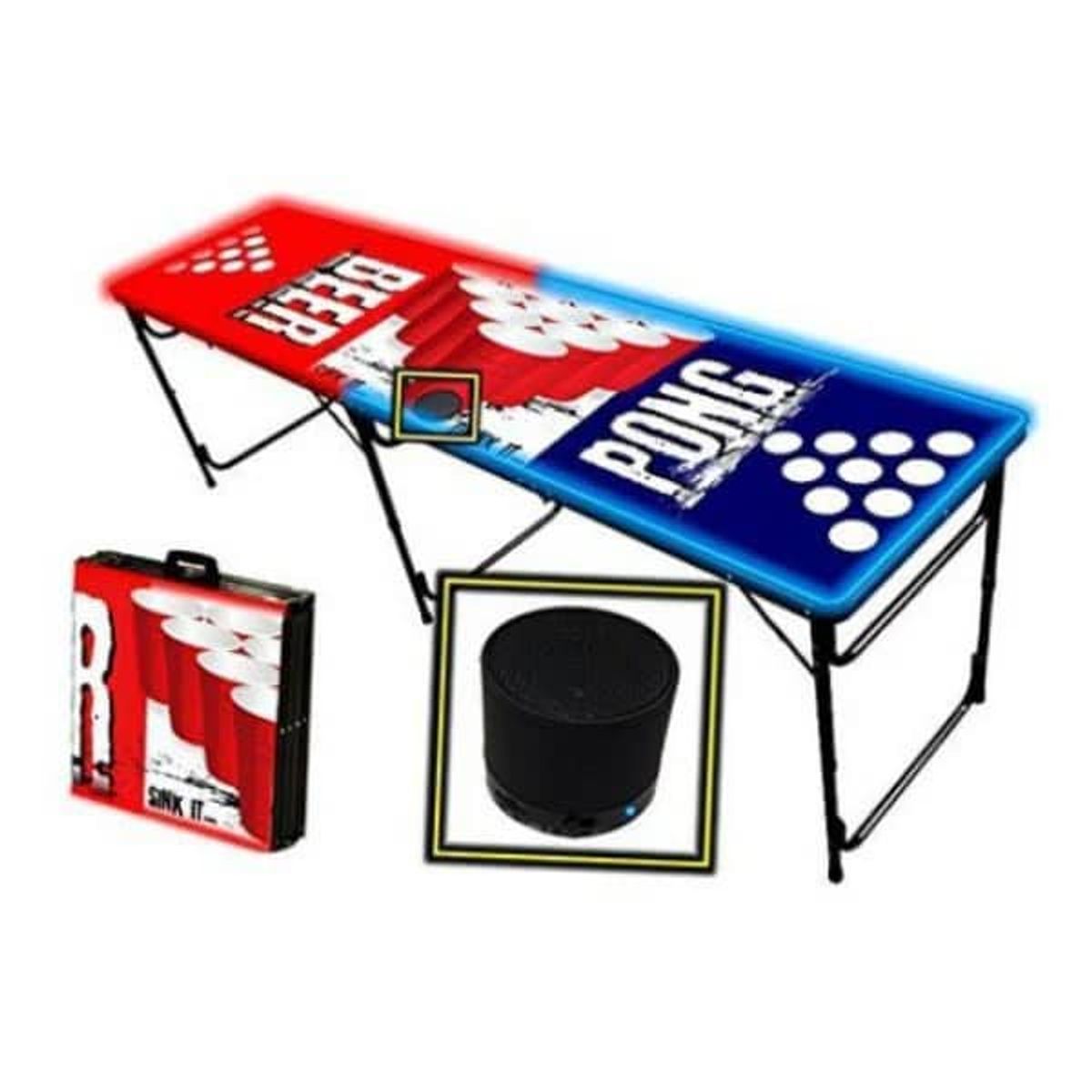 Beerpong Bord med LED lys