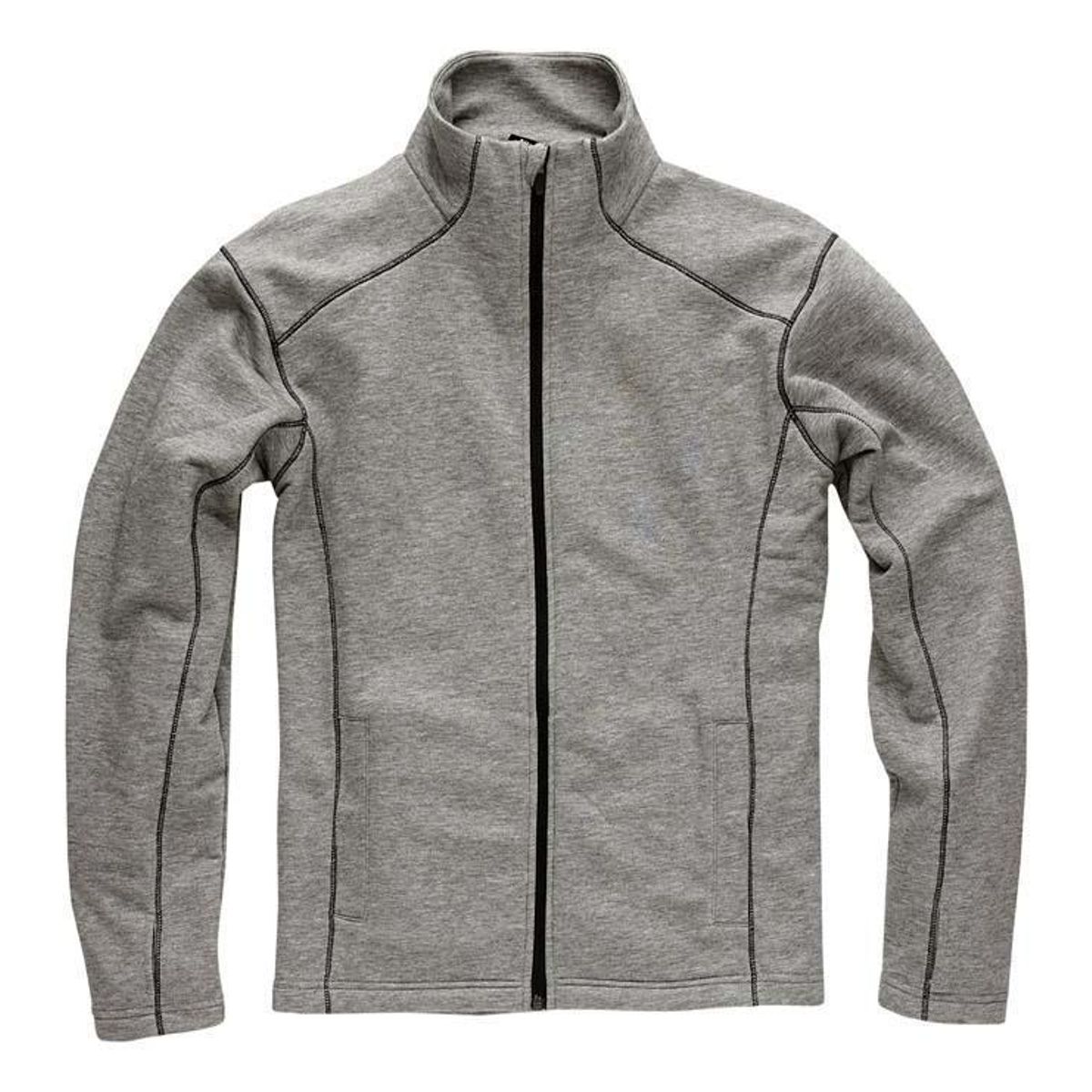 ID Herre Cardigan - Grå Melange - 2XL