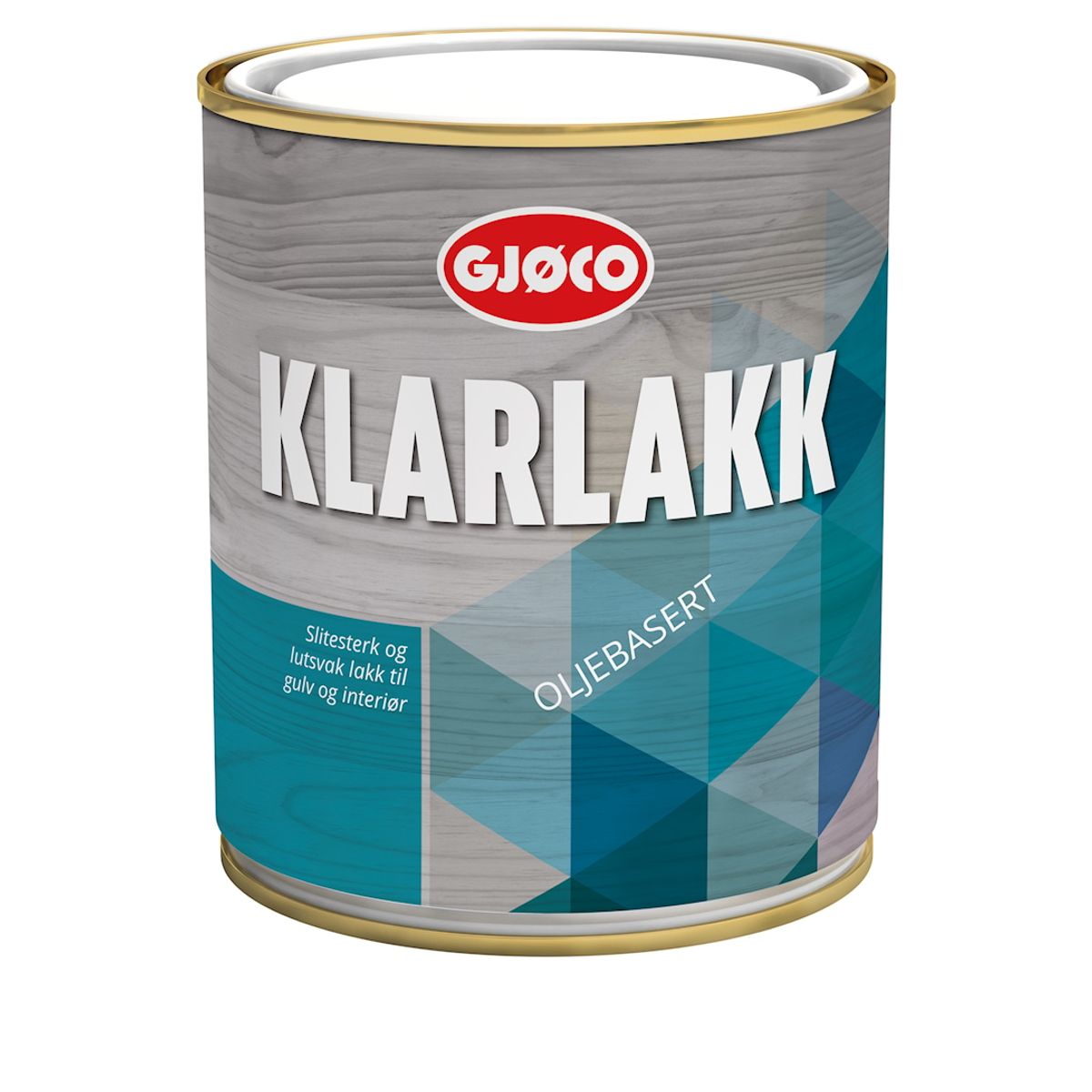 Klar Gulvlak Oliebaseret: Højglans 2,7 liter
