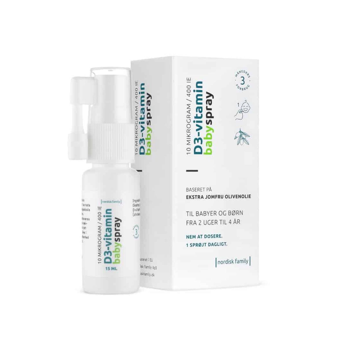 D3-vitamin babyspray
