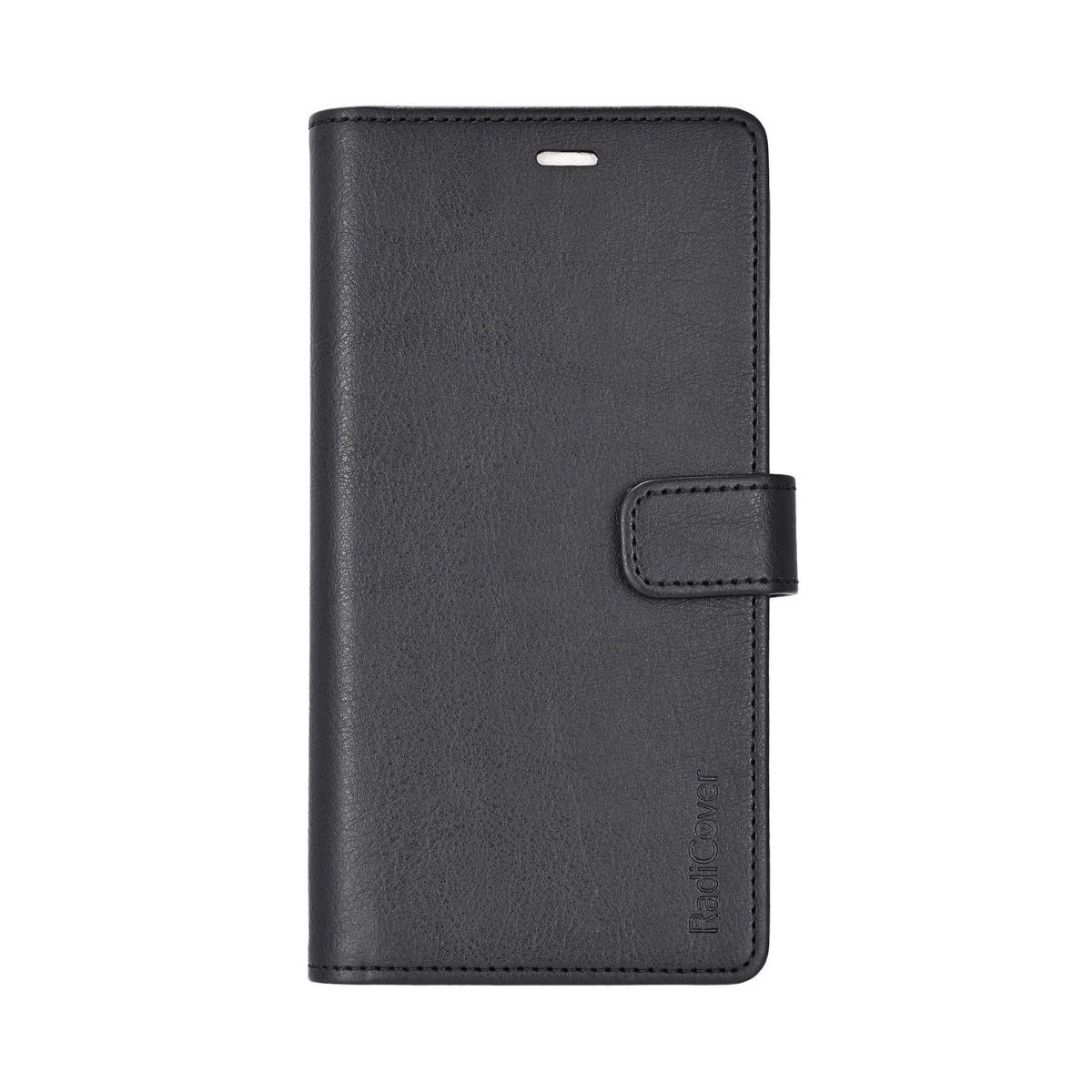 Fashion - iPhone 16E - vegansk lder - 86% beskyttelse - sort