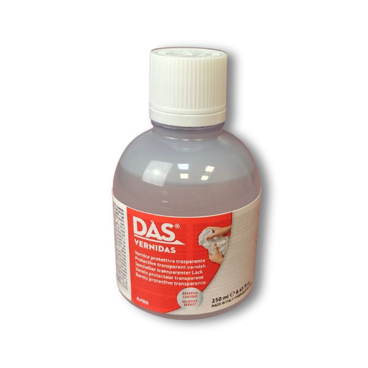 DAS VerniDas akryl lak 250 ml (klar lak til selvhærdende ler)