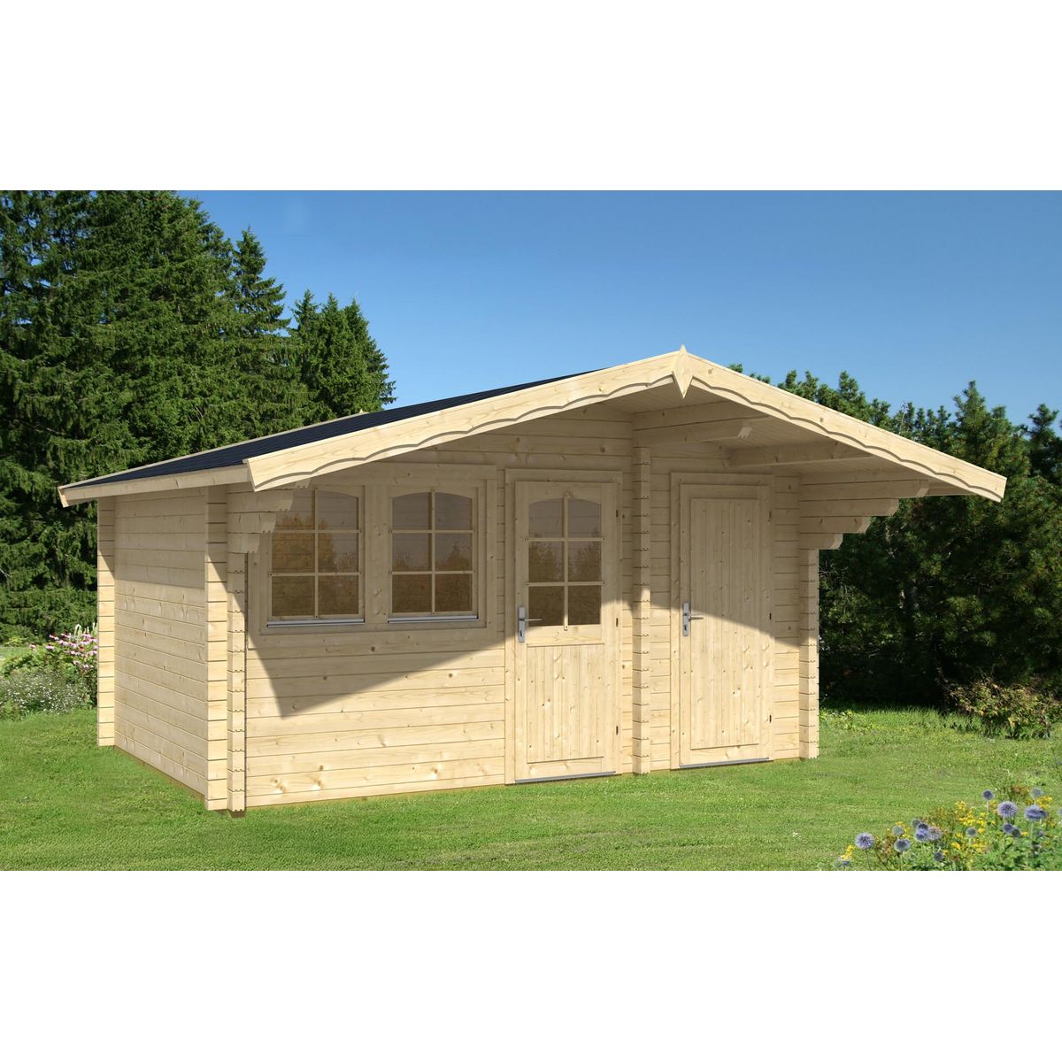14,7 M² HAVEHUS - PEDRA 2 MED SKUR