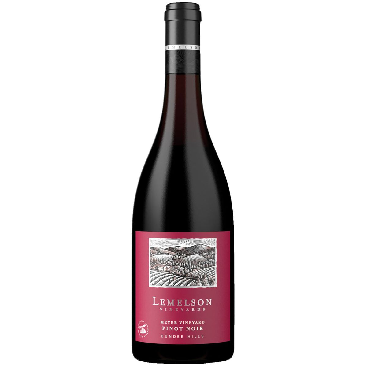 Pinot Noir Meyer Vineyard Dundee Hills Oregon Lemelson Vineyards 2017 -