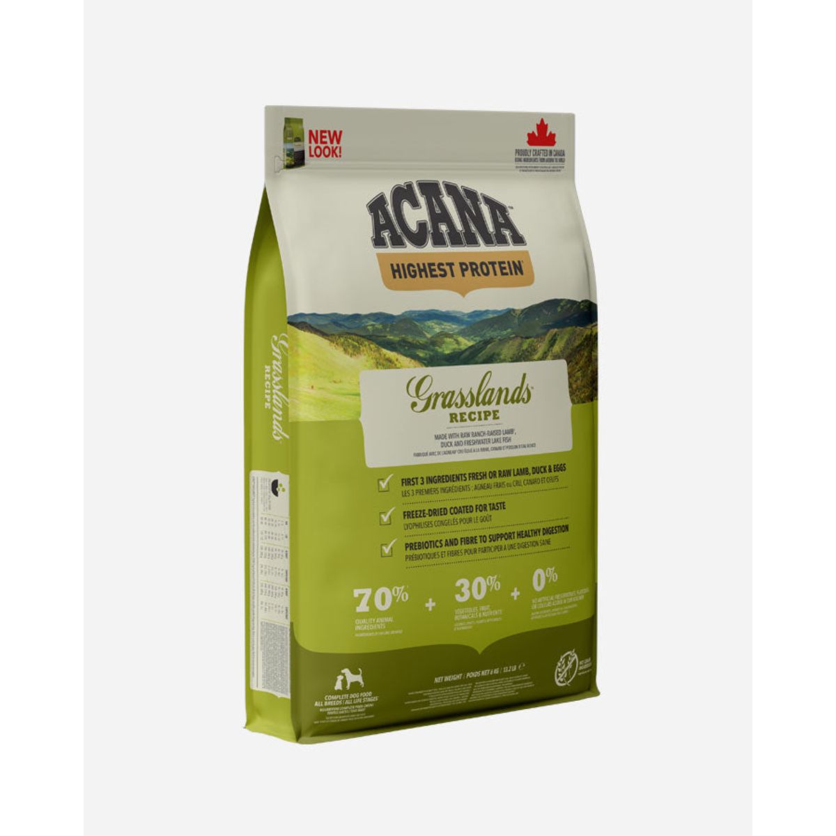 Acana Grasslands - Lam, And og Æg, 6 kg