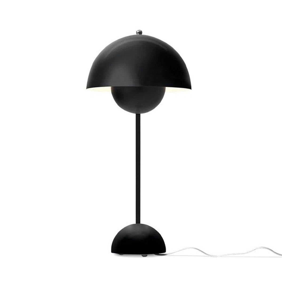 Andtradition Flowerpot VP3 Bordlampe Dark Plum
