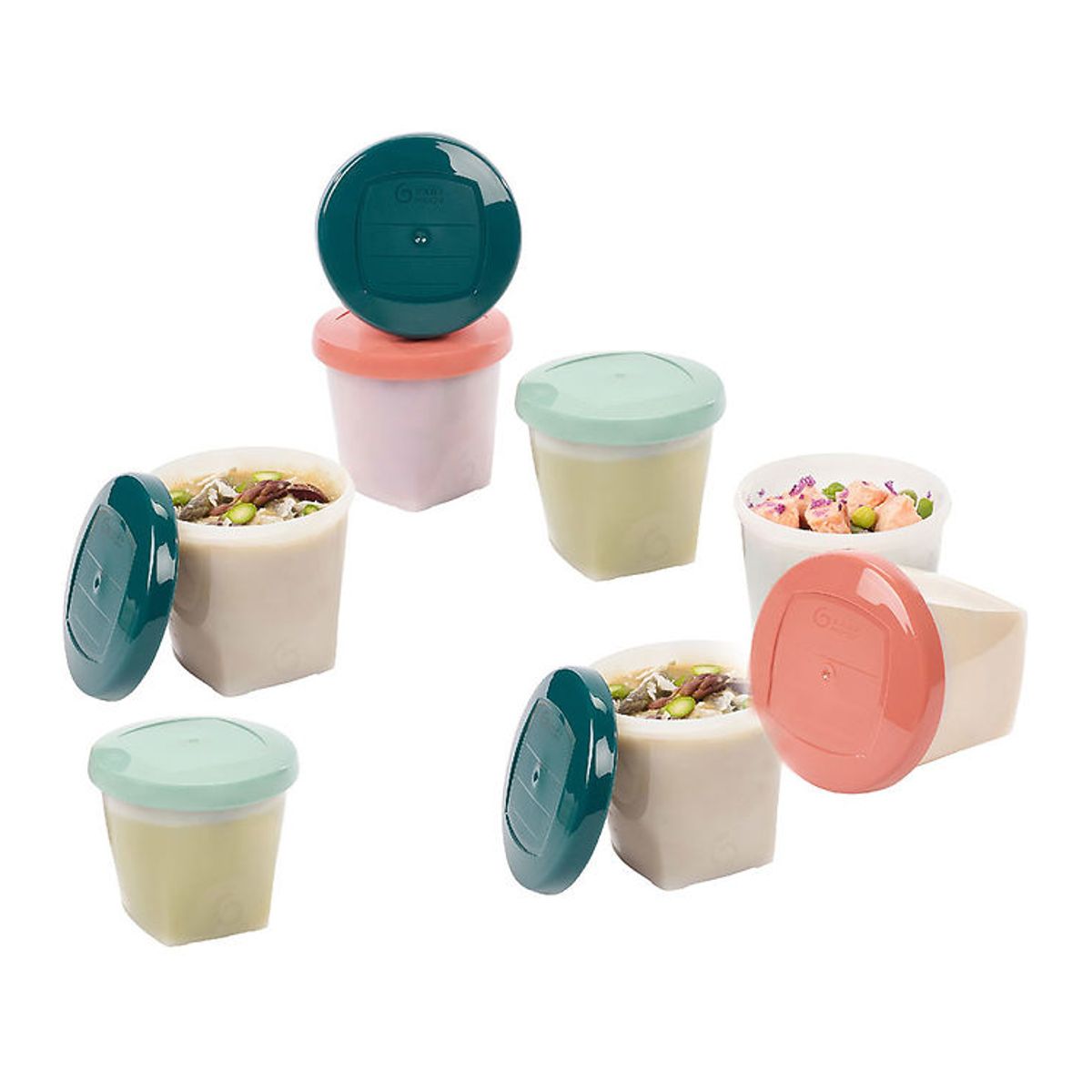 Babymoov Beholdere - ECO - 8x250 ml + 8x180 ml