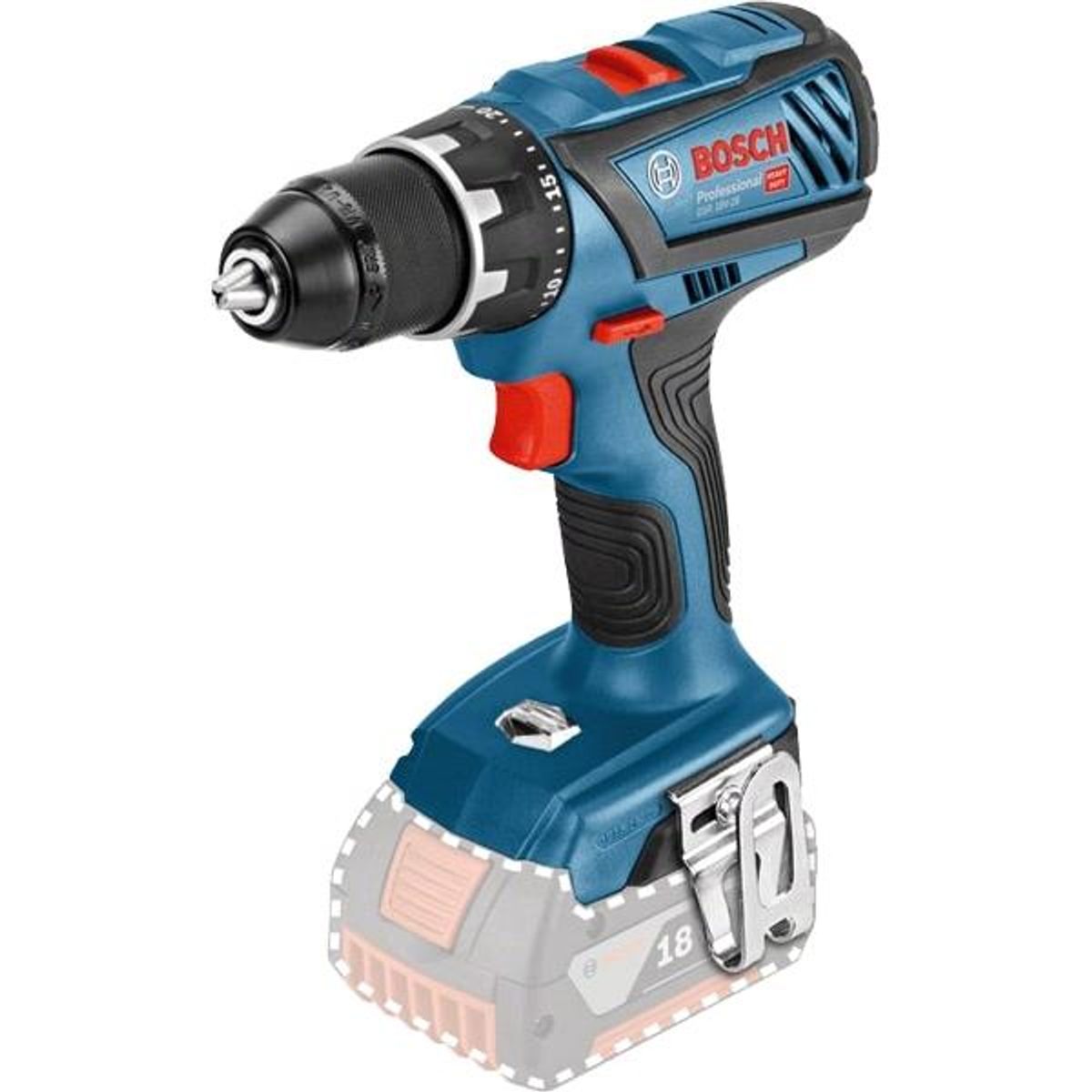 Bosch Akku Bore-/Skruemaskine GSR 18V-28 Professional (solo)