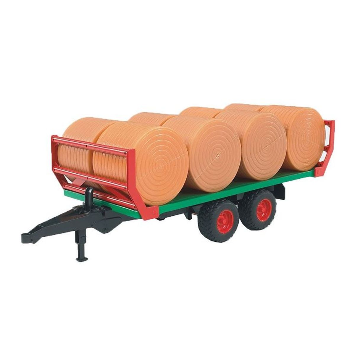 Bruder Arbejdsmaskine - Anhænger m. 8 Halmballer - 02220