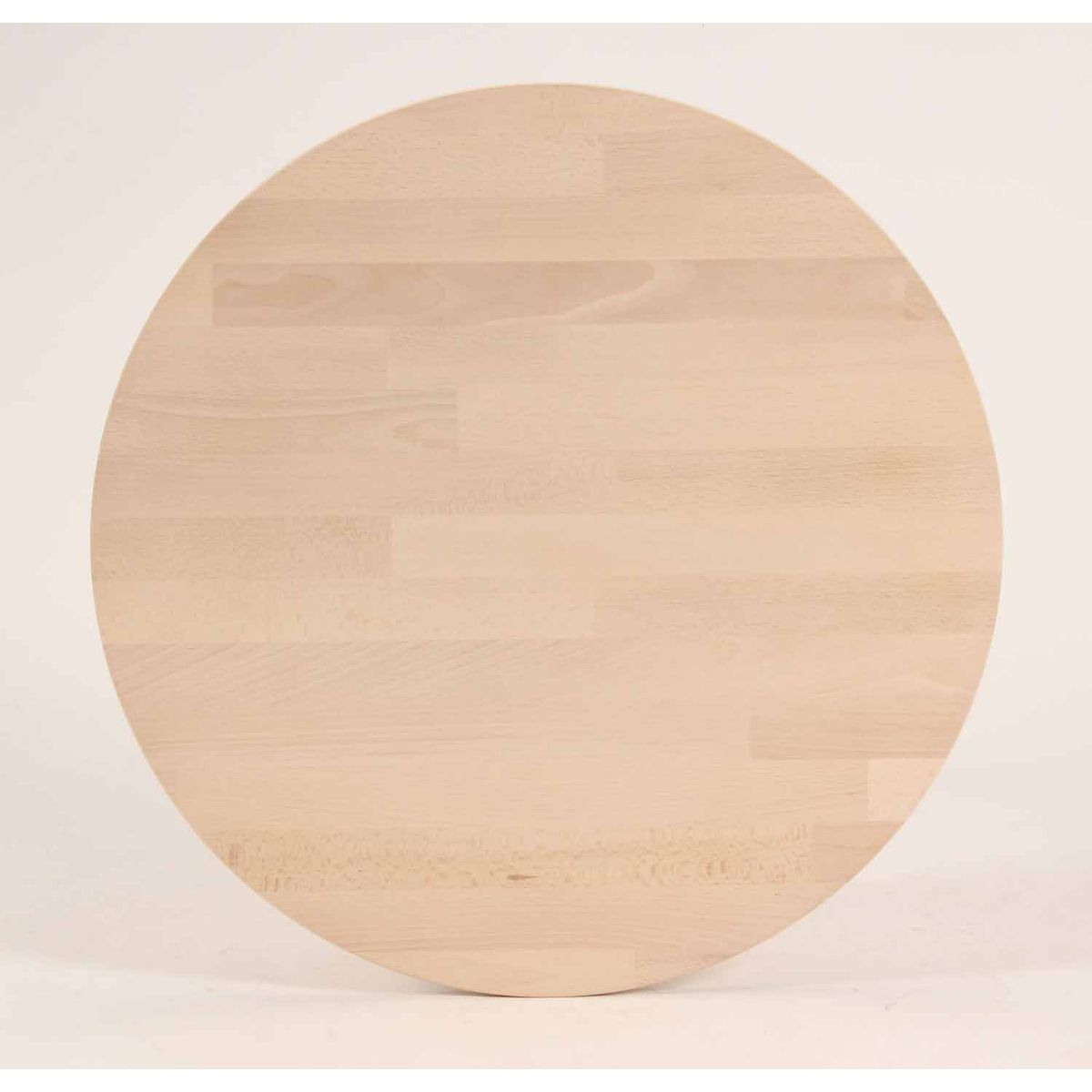 CT 10 - Sofabord i massiv bøg med organisk trekantet form og størrelse 80 x 60 cm Højde 40 cm Ubehandlet