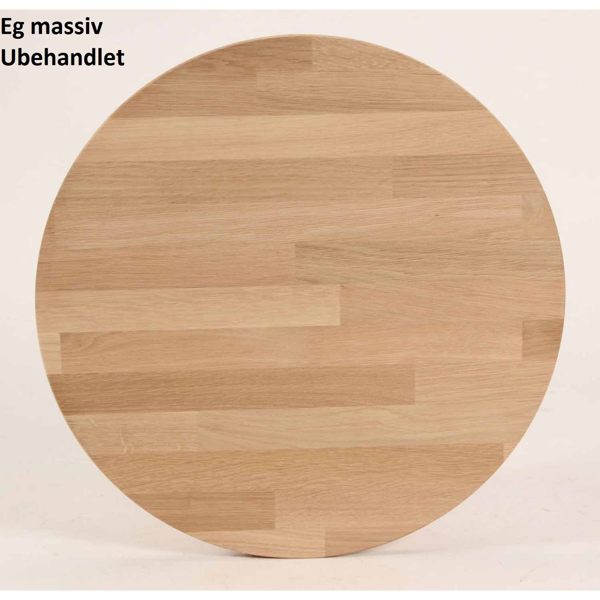 CT 10 - Sofabord i massiv eg, med paletform og størrelse 74 x 55 cm Højde 45 cm Ubehandlet