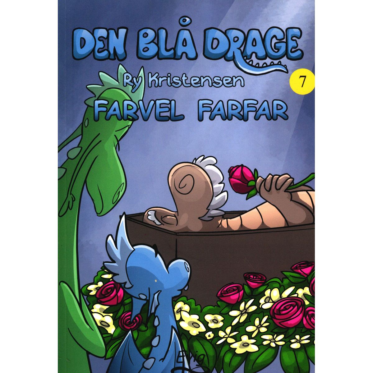 Den Blå Drage 7 - Farvel Farfar - Ry Kristensen - Bog
