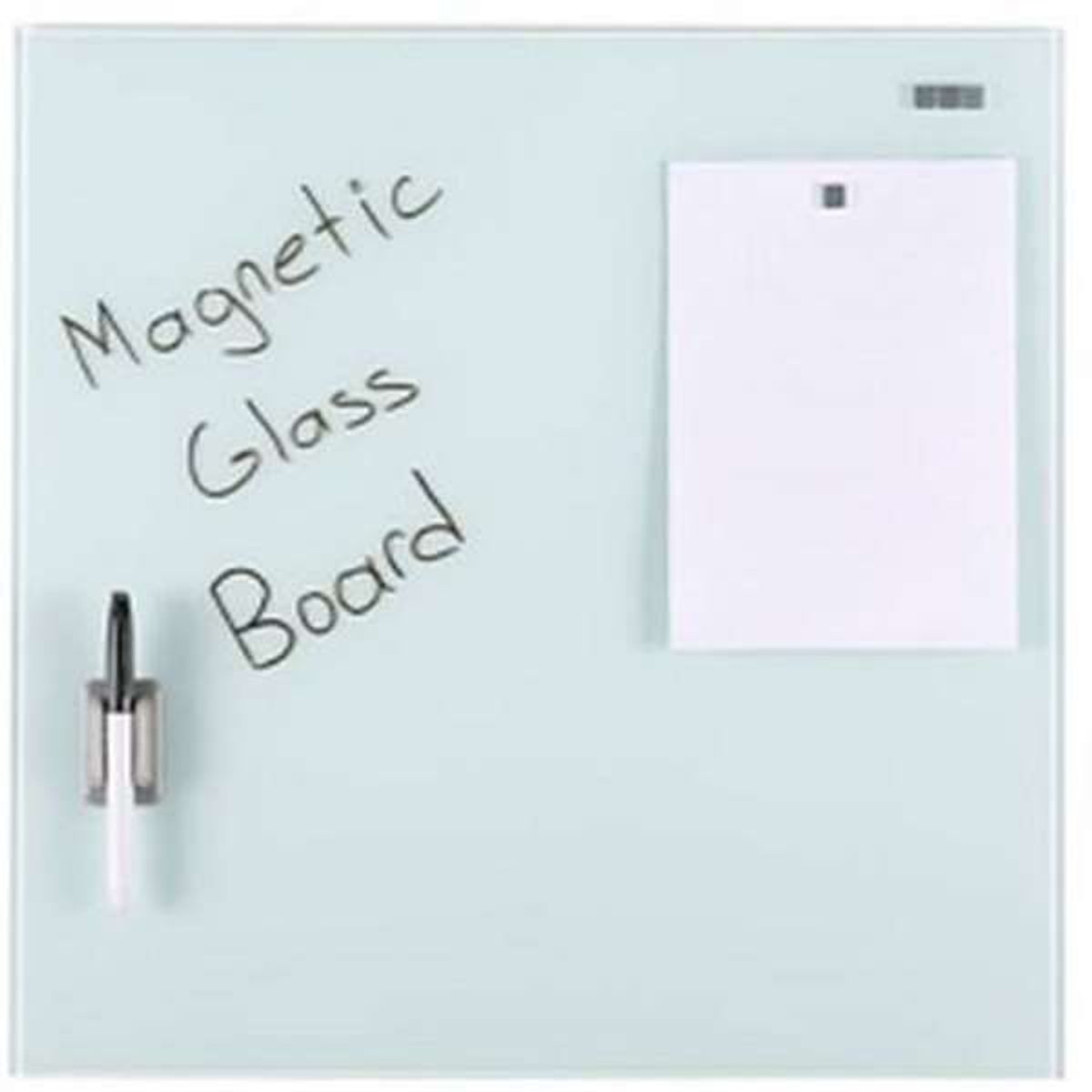 Glass Board Magnetic. White. 45x45cm