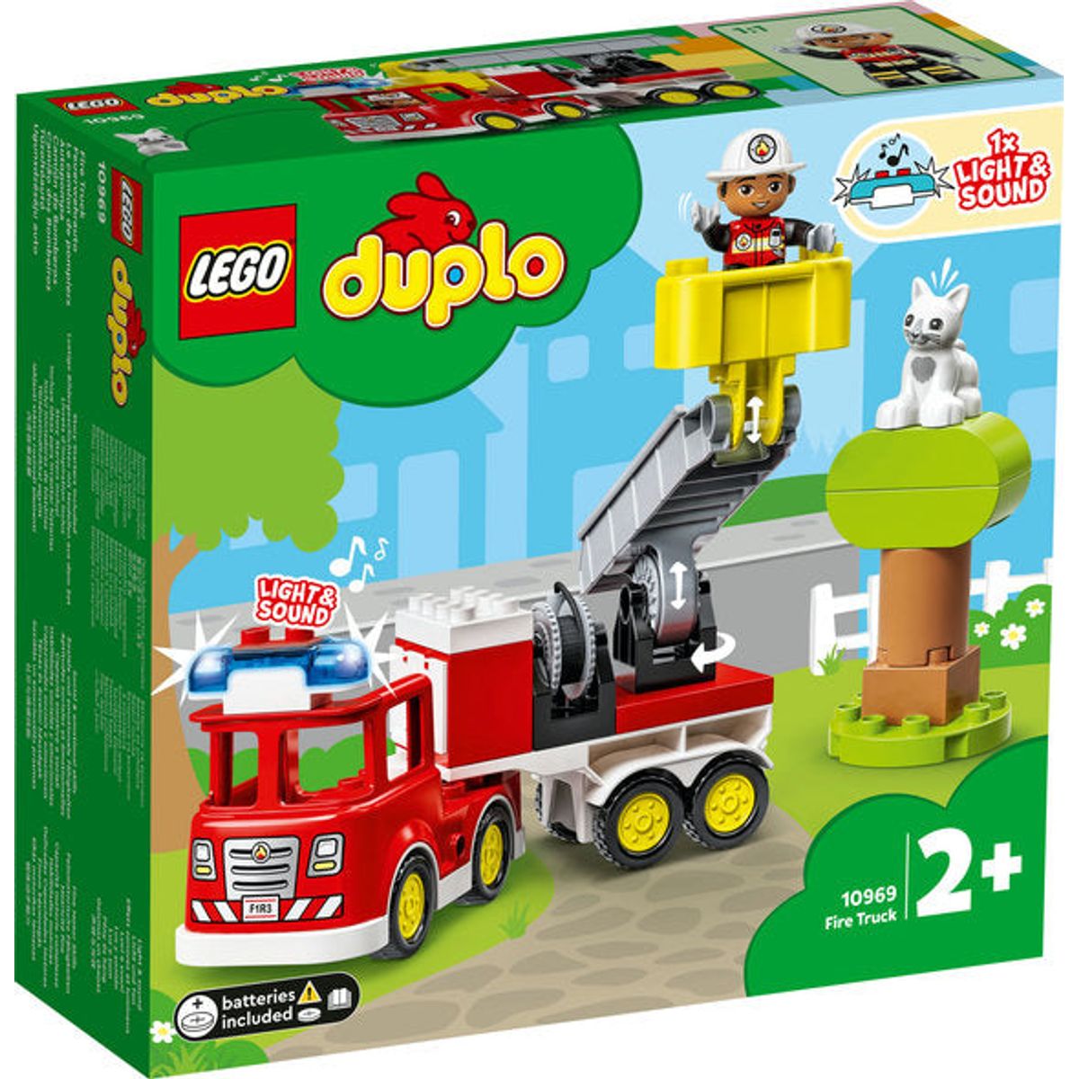 LEGO Duplo Brandbil - Lego - Legekammeraten.dk