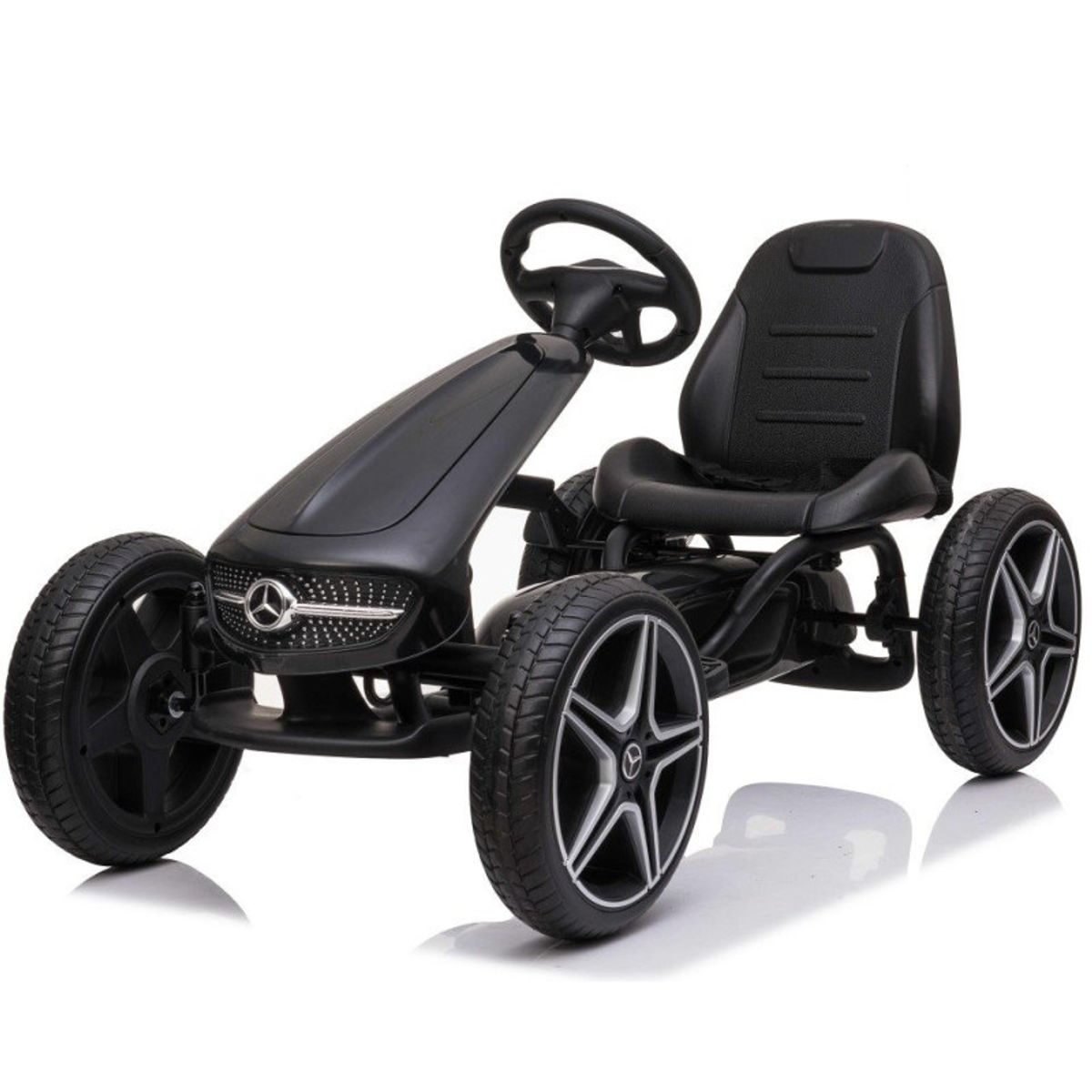Mercedes Benz, Go-Kart m. pedaler, sort