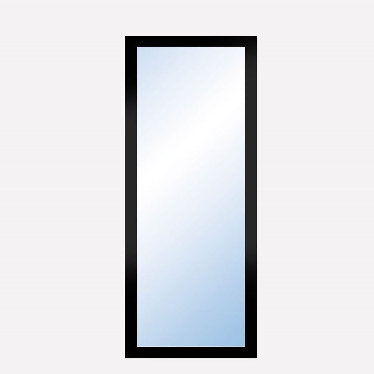 Looks - spejl 90 X 60 cm Sortbejdset lakeret eg