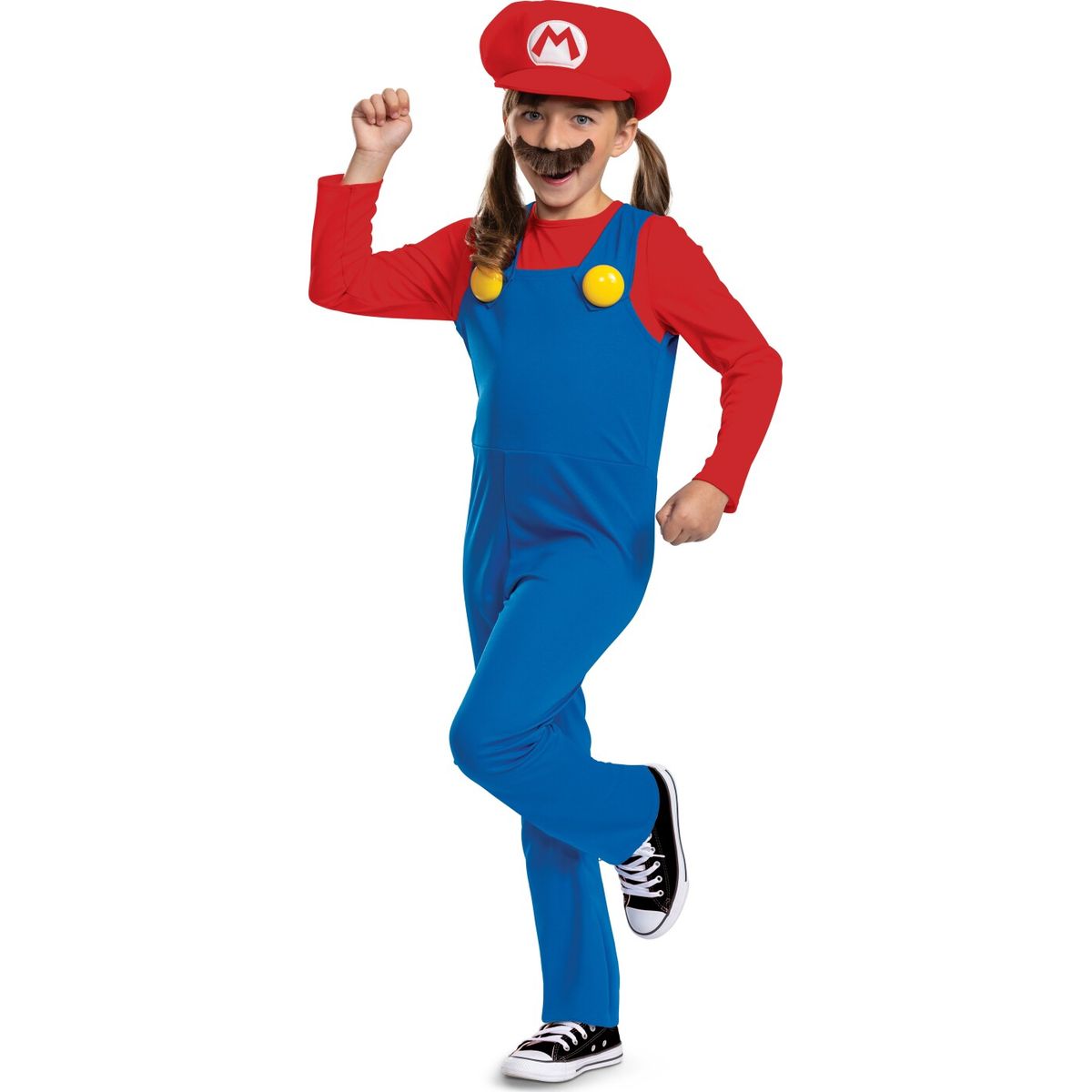 Mario Kostume Til Børn - Super Mario - 128 Cm