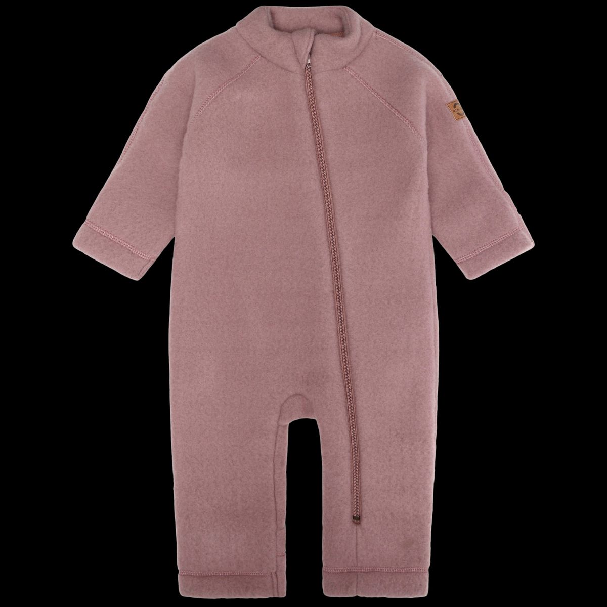 Mikk-line Pige Heldragt i merinould - Twilight Mauve - 56