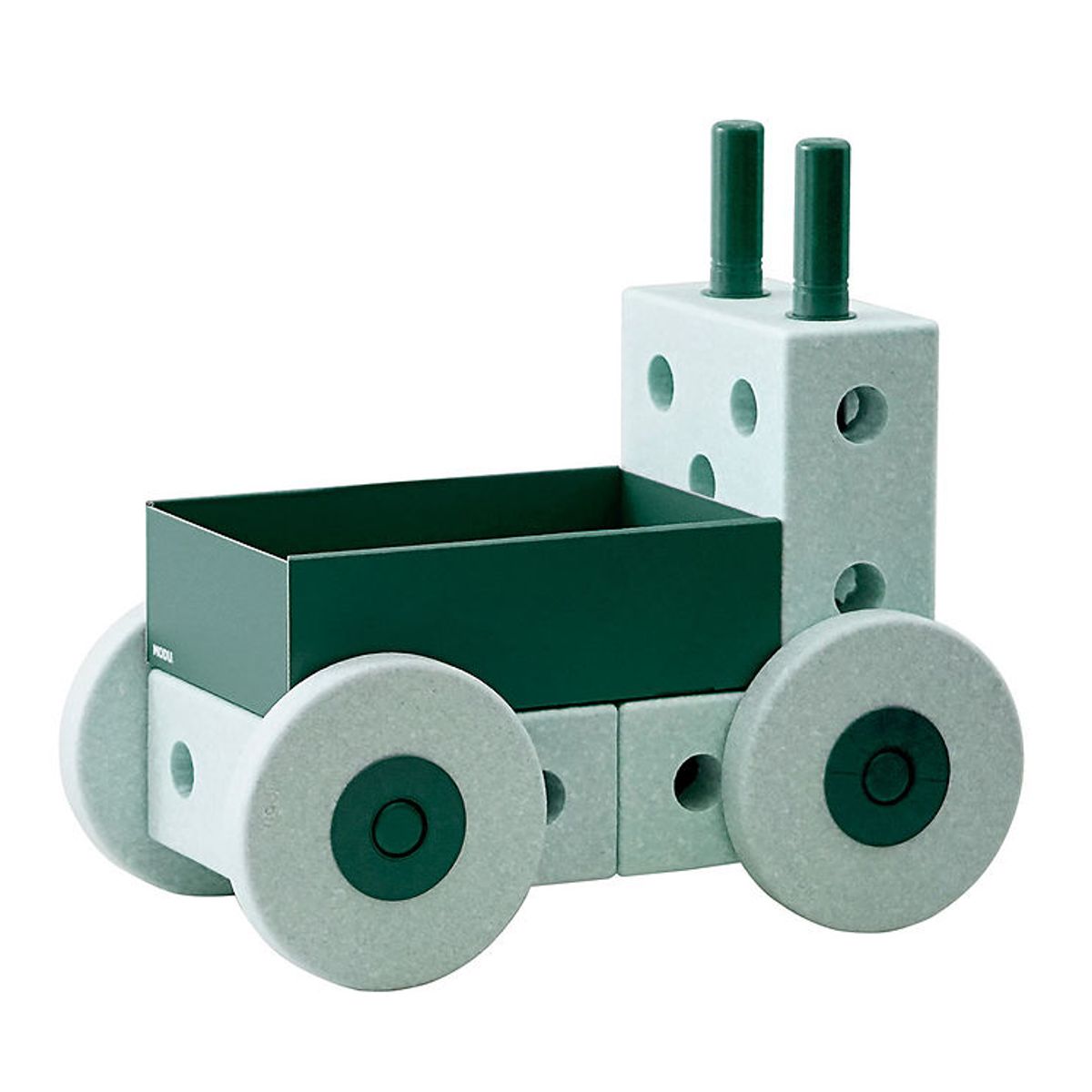 MODU Gåvogn - 3-i-1 - 48x27x44 cm - Ocean Mint/Forest Green