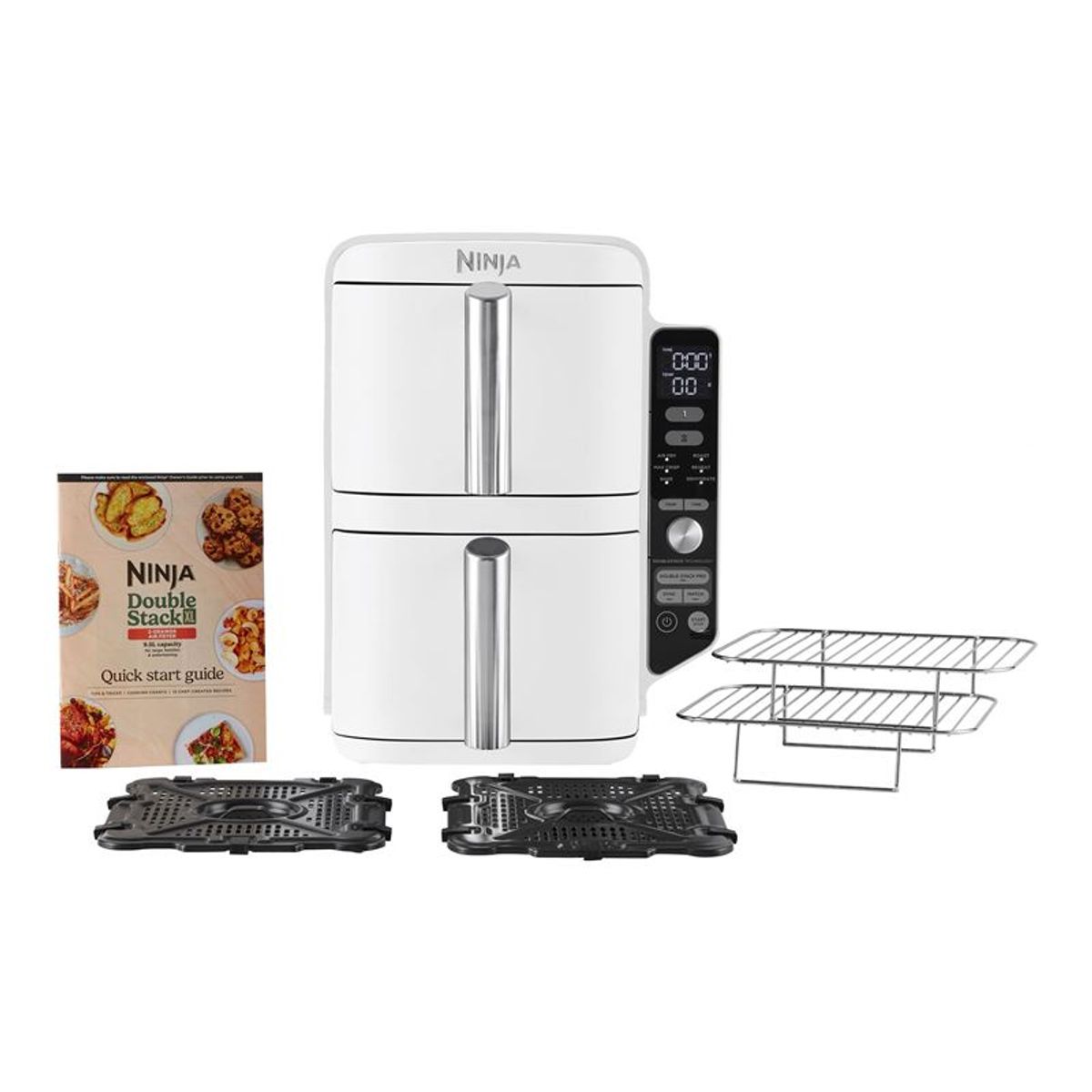 Ninja DoubleStack SL400EUWH Airfryer 2.47kW Hvid