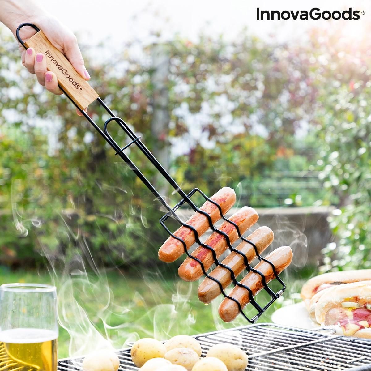 Grill Grill til pølser Sosket InnovaGoods