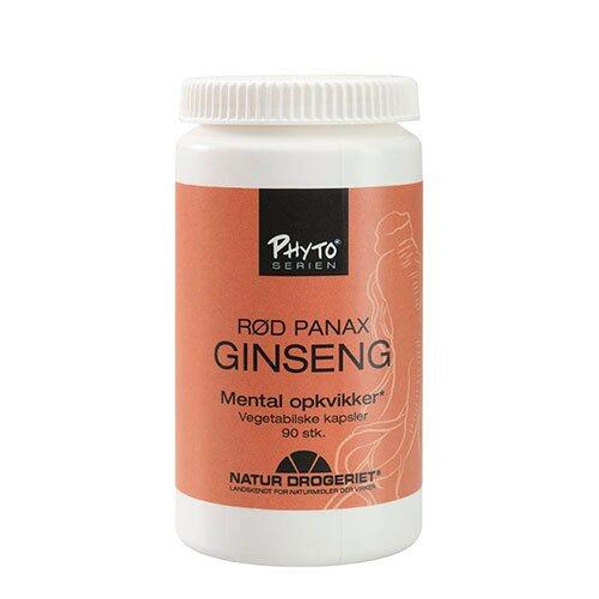 Rød Ginseng 400 mg - 90 kap - Natur Drogeriet