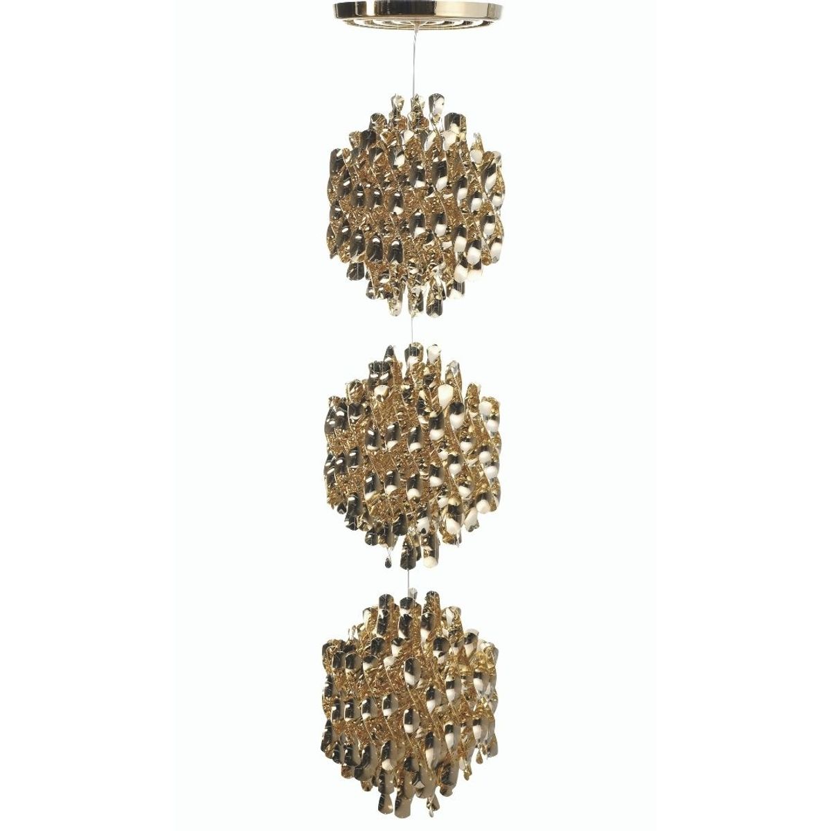 Spiral SP3 Hængelampe af Verner Panton (Guld)