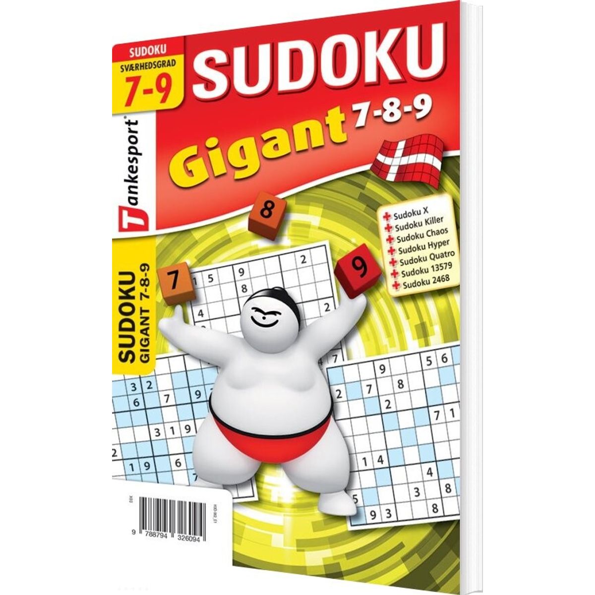 Sudoku Gigant 7,8,9 - Tankesport - Bog