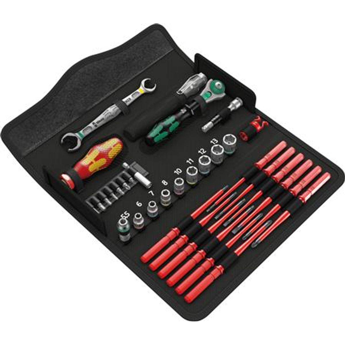 WERA Kraftform Kompakt W 1 vedligeholdelsesarbejde, 35 dele